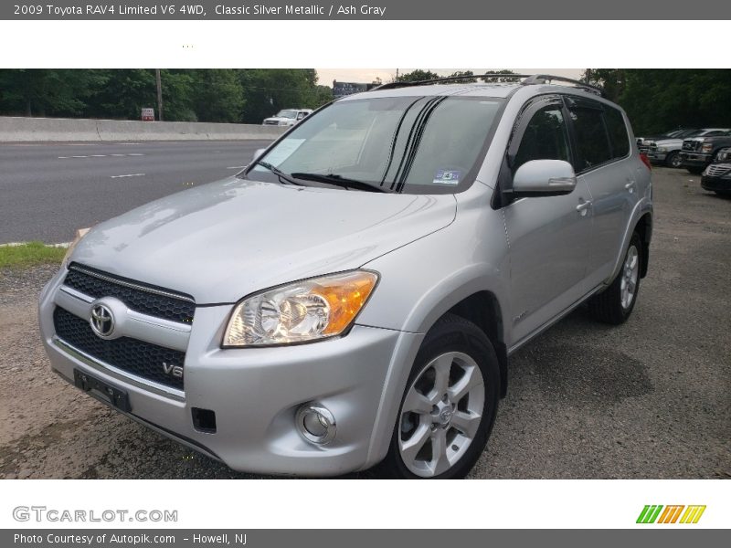 Classic Silver Metallic / Ash Gray 2009 Toyota RAV4 Limited V6 4WD