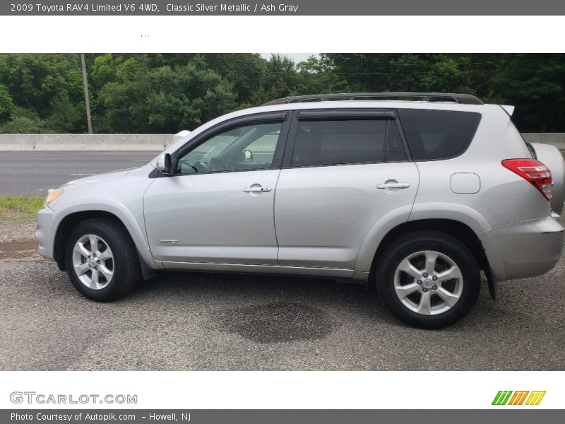 Classic Silver Metallic / Ash Gray 2009 Toyota RAV4 Limited V6 4WD