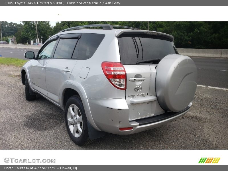 Classic Silver Metallic / Ash Gray 2009 Toyota RAV4 Limited V6 4WD