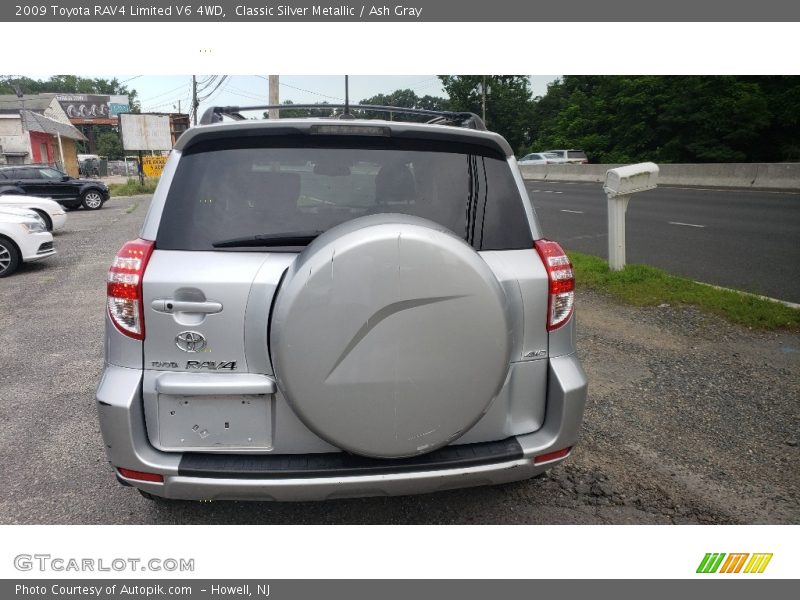 Classic Silver Metallic / Ash Gray 2009 Toyota RAV4 Limited V6 4WD