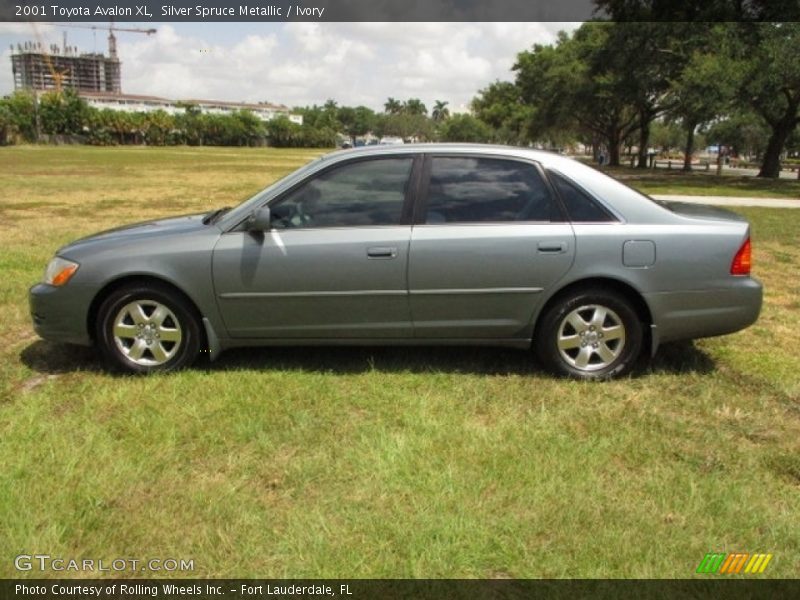 Silver Spruce Metallic / Ivory 2001 Toyota Avalon XL