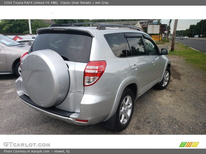 Classic Silver Metallic / Ash Gray 2009 Toyota RAV4 Limited V6 4WD