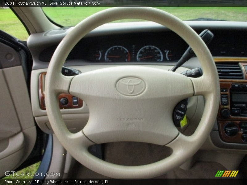 Silver Spruce Metallic / Ivory 2001 Toyota Avalon XL