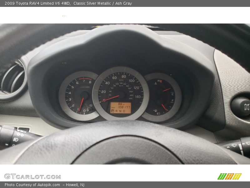 Classic Silver Metallic / Ash Gray 2009 Toyota RAV4 Limited V6 4WD