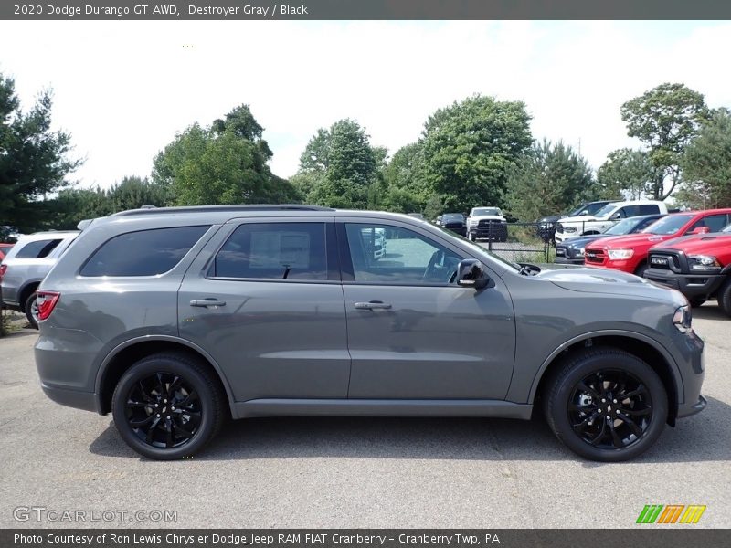 Destroyer Gray / Black 2020 Dodge Durango GT AWD