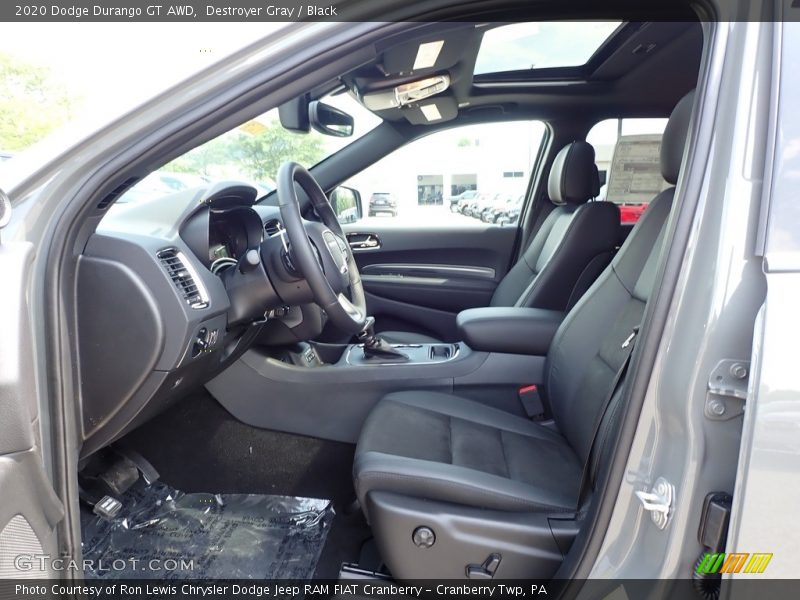 Destroyer Gray / Black 2020 Dodge Durango GT AWD