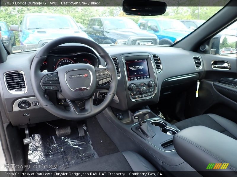 Destroyer Gray / Black 2020 Dodge Durango GT AWD