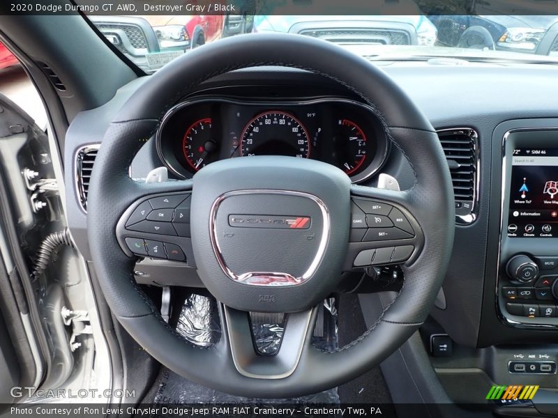 Destroyer Gray / Black 2020 Dodge Durango GT AWD