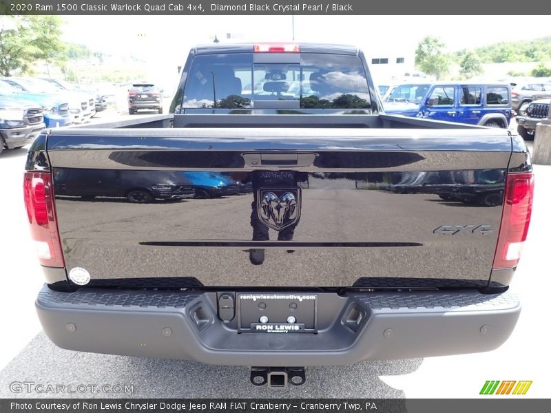 Diamond Black Crystal Pearl / Black 2020 Ram 1500 Classic Warlock Quad Cab 4x4