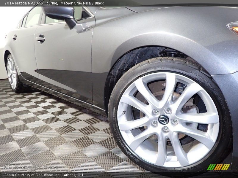 Meteor Gray Mica / Black 2014 Mazda MAZDA6 Touring
