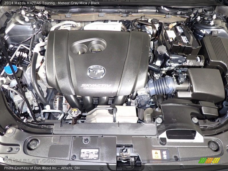 Meteor Gray Mica / Black 2014 Mazda MAZDA6 Touring