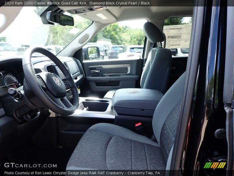 Diamond Black Crystal Pearl / Black 2020 Ram 1500 Classic Warlock Quad Cab 4x4