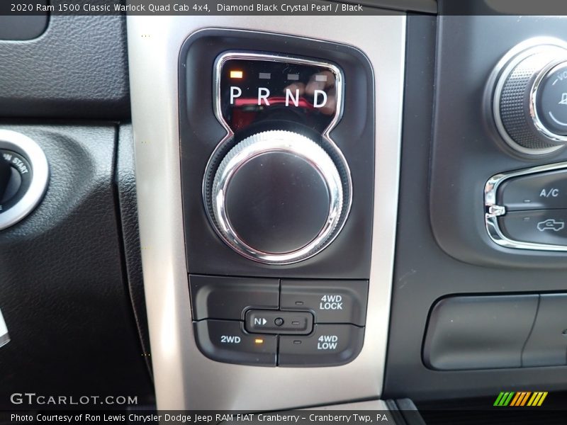 Diamond Black Crystal Pearl / Black 2020 Ram 1500 Classic Warlock Quad Cab 4x4
