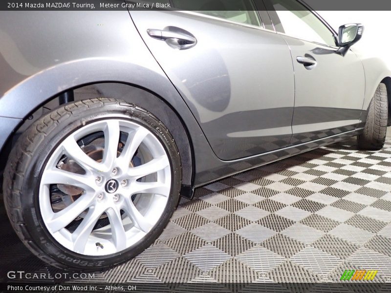 Meteor Gray Mica / Black 2014 Mazda MAZDA6 Touring