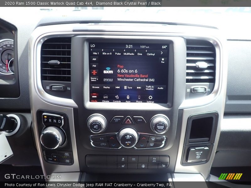 Diamond Black Crystal Pearl / Black 2020 Ram 1500 Classic Warlock Quad Cab 4x4