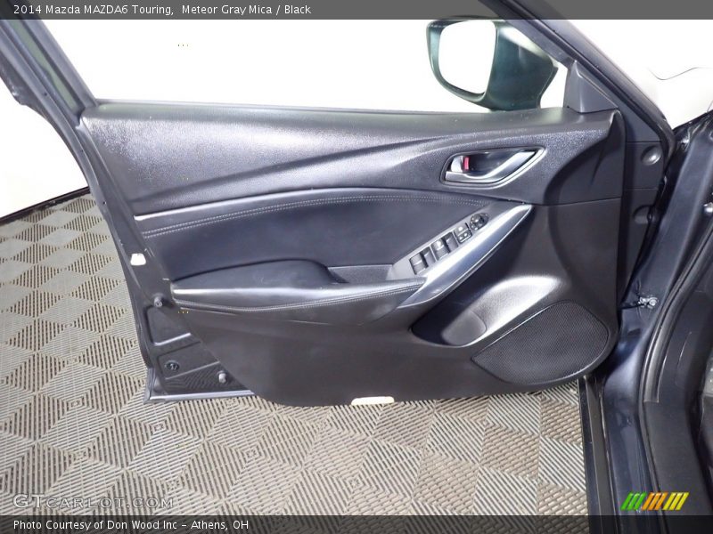 Meteor Gray Mica / Black 2014 Mazda MAZDA6 Touring