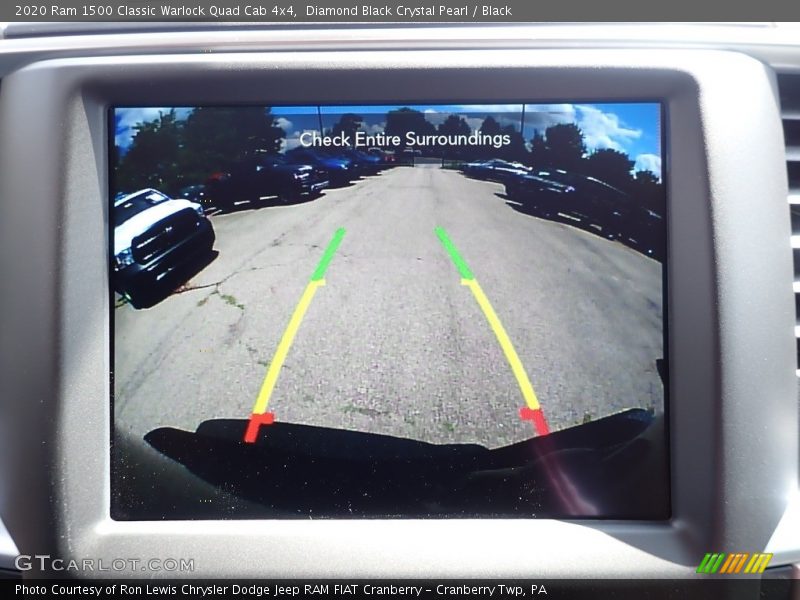 Diamond Black Crystal Pearl / Black 2020 Ram 1500 Classic Warlock Quad Cab 4x4