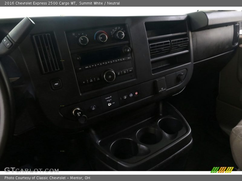 Summit White / Neutral 2016 Chevrolet Express 2500 Cargo WT