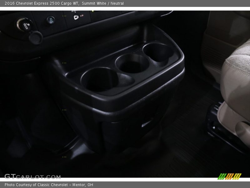 Summit White / Neutral 2016 Chevrolet Express 2500 Cargo WT