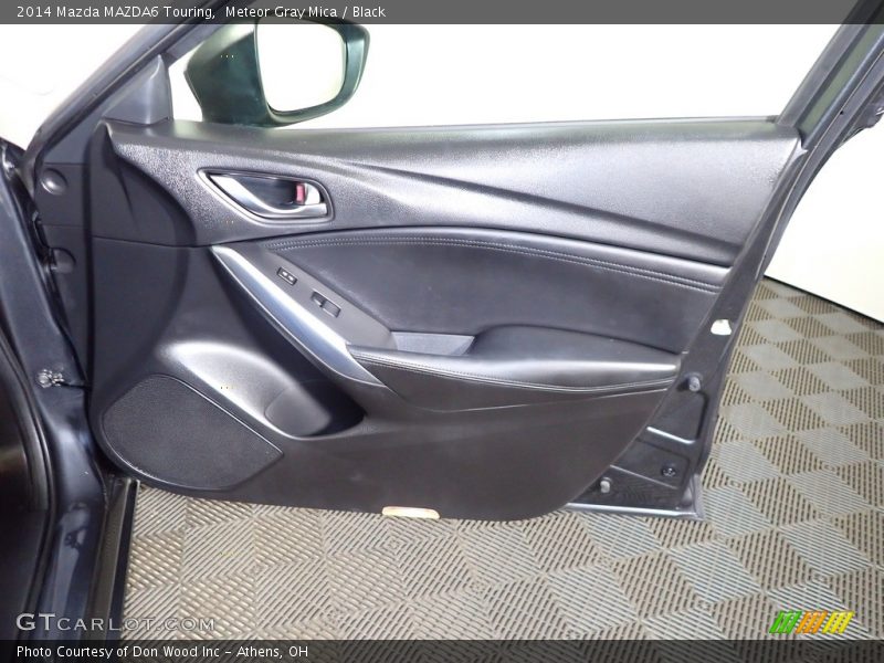 Meteor Gray Mica / Black 2014 Mazda MAZDA6 Touring