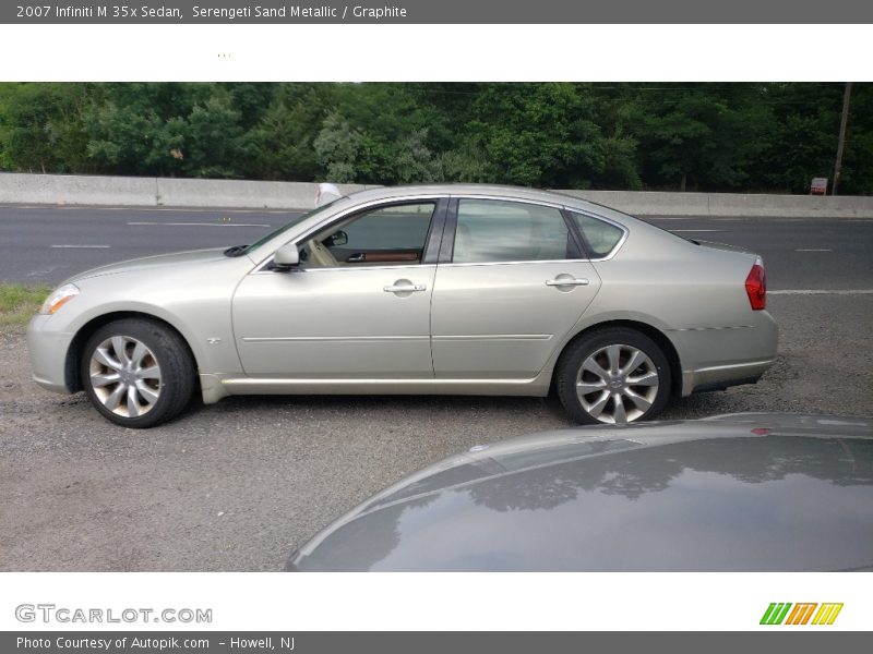 Serengeti Sand Metallic / Graphite 2007 Infiniti M 35x Sedan