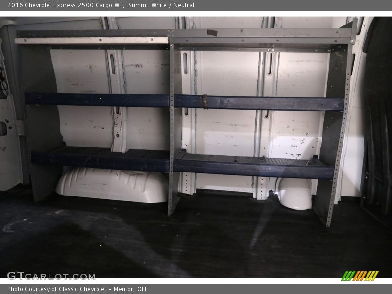 Summit White / Neutral 2016 Chevrolet Express 2500 Cargo WT