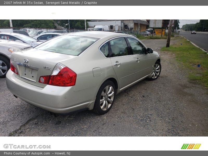 Serengeti Sand Metallic / Graphite 2007 Infiniti M 35x Sedan