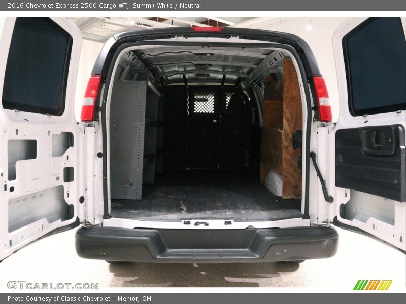Summit White / Neutral 2016 Chevrolet Express 2500 Cargo WT