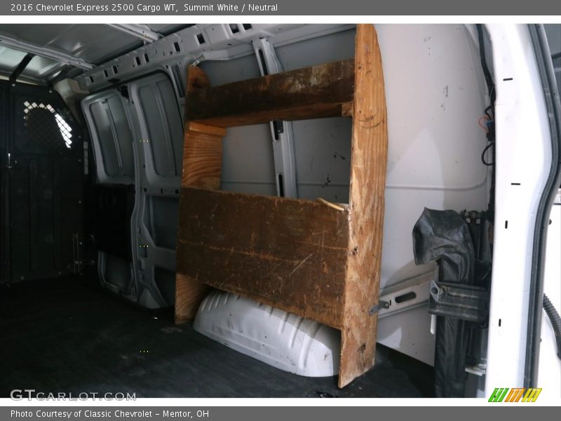 Summit White / Neutral 2016 Chevrolet Express 2500 Cargo WT
