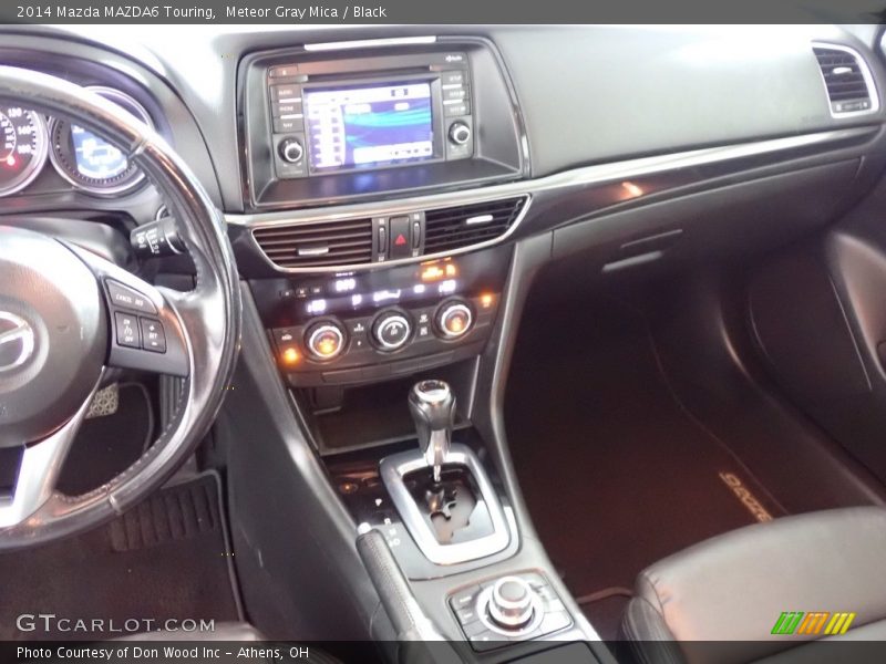 Meteor Gray Mica / Black 2014 Mazda MAZDA6 Touring