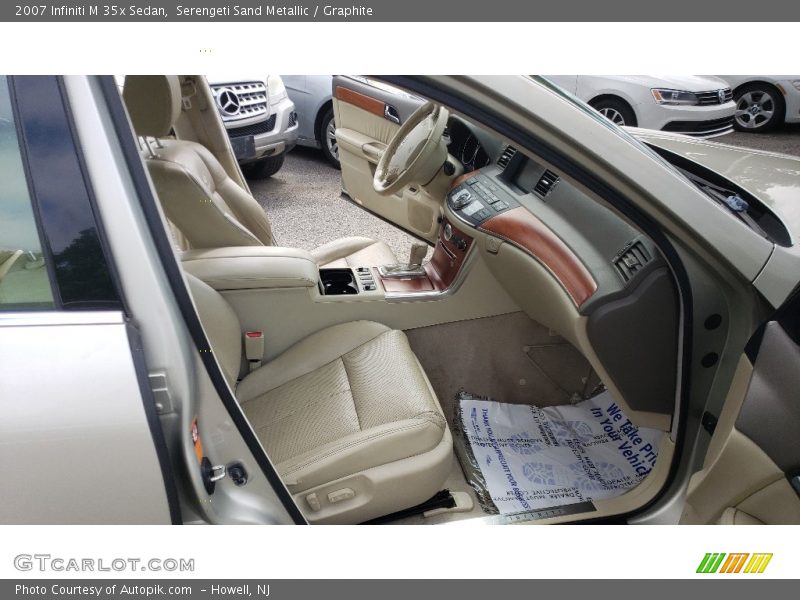Serengeti Sand Metallic / Graphite 2007 Infiniti M 35x Sedan