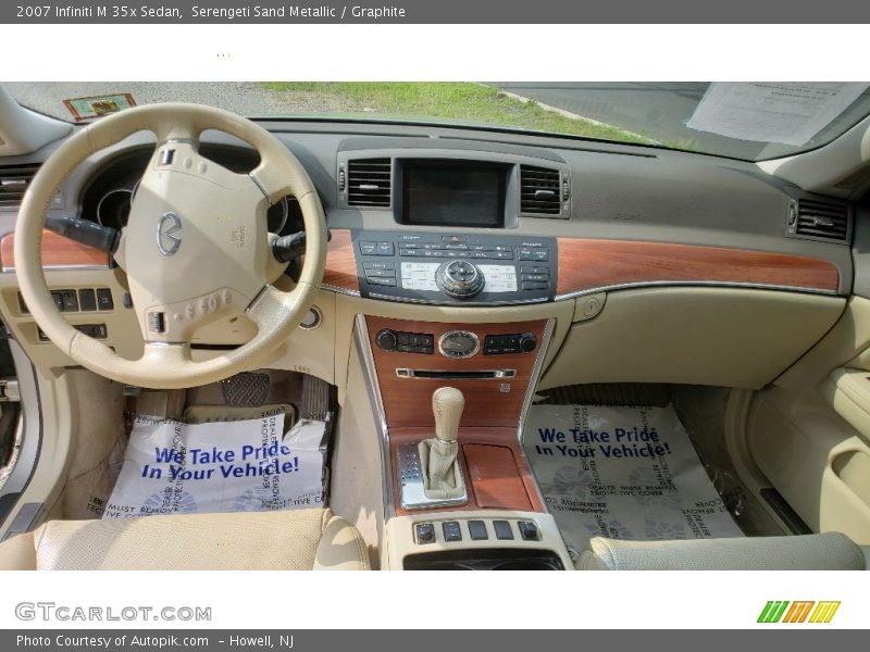 Serengeti Sand Metallic / Graphite 2007 Infiniti M 35x Sedan