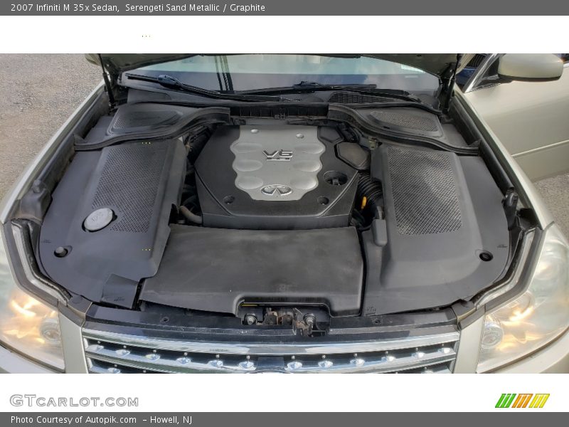 Serengeti Sand Metallic / Graphite 2007 Infiniti M 35x Sedan