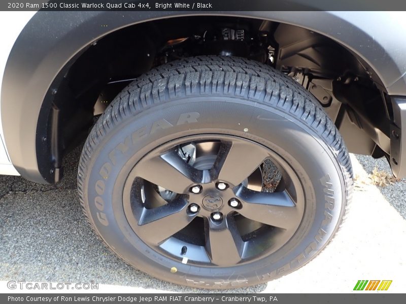 Bright White / Black 2020 Ram 1500 Classic Warlock Quad Cab 4x4