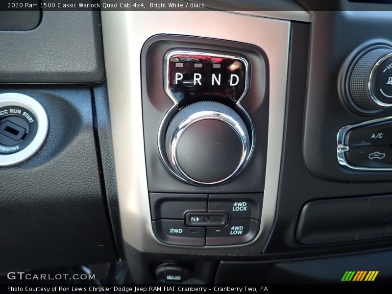 Bright White / Black 2020 Ram 1500 Classic Warlock Quad Cab 4x4