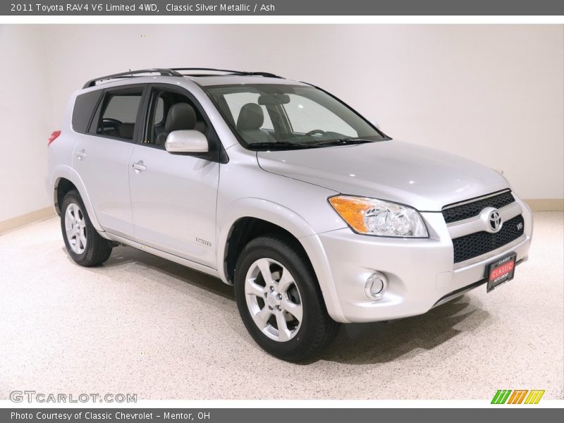 Classic Silver Metallic / Ash 2011 Toyota RAV4 V6 Limited 4WD