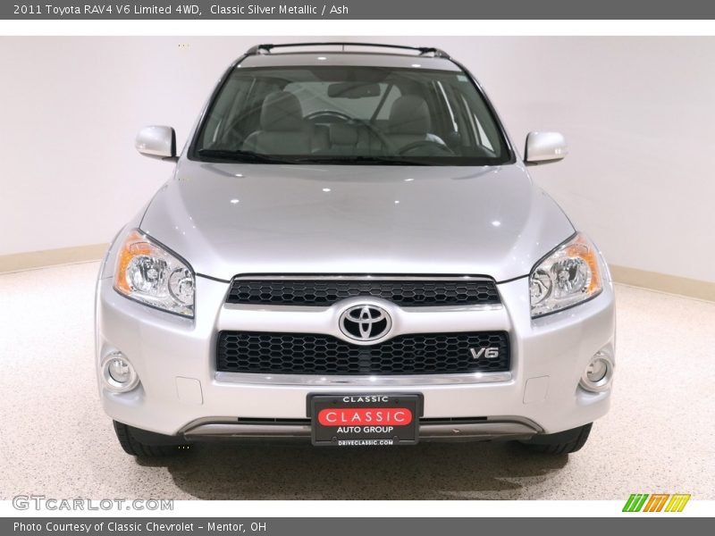 Classic Silver Metallic / Ash 2011 Toyota RAV4 V6 Limited 4WD