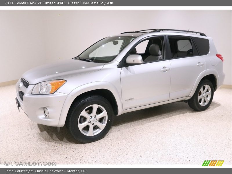 Classic Silver Metallic / Ash 2011 Toyota RAV4 V6 Limited 4WD