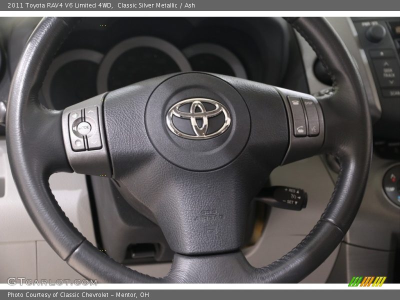 Classic Silver Metallic / Ash 2011 Toyota RAV4 V6 Limited 4WD