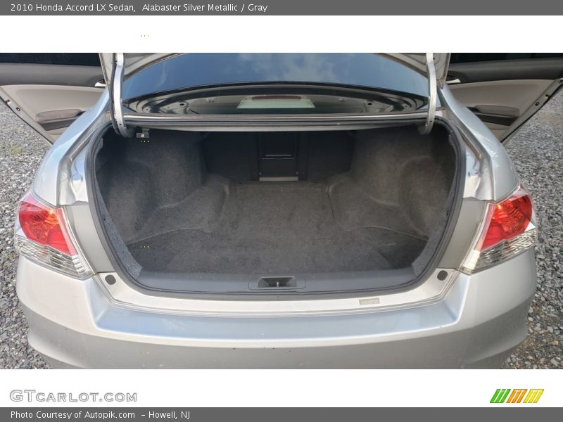 Alabaster Silver Metallic / Gray 2010 Honda Accord LX Sedan