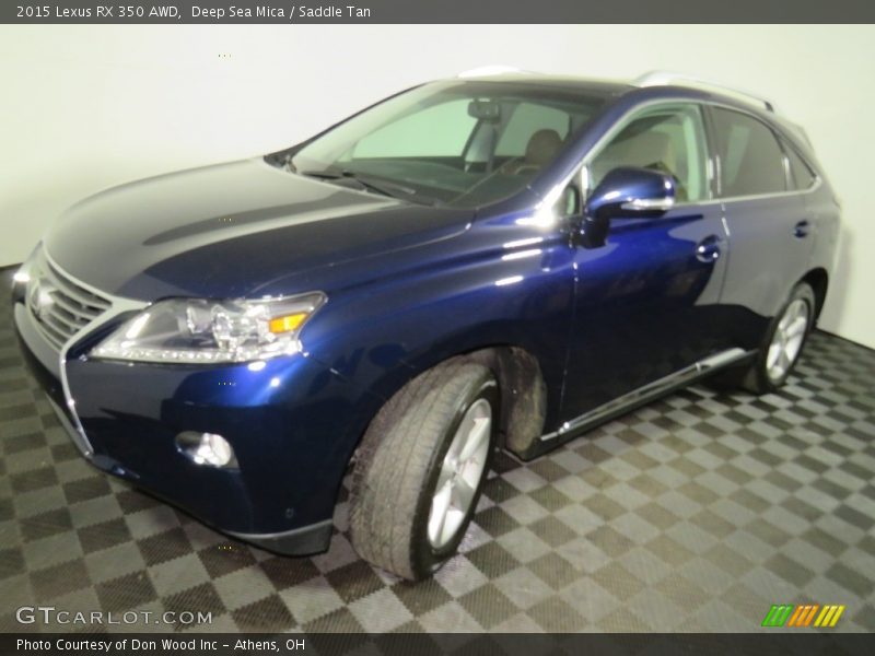Deep Sea Mica / Saddle Tan 2015 Lexus RX 350 AWD