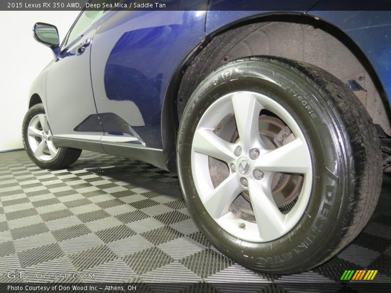 Deep Sea Mica / Saddle Tan 2015 Lexus RX 350 AWD