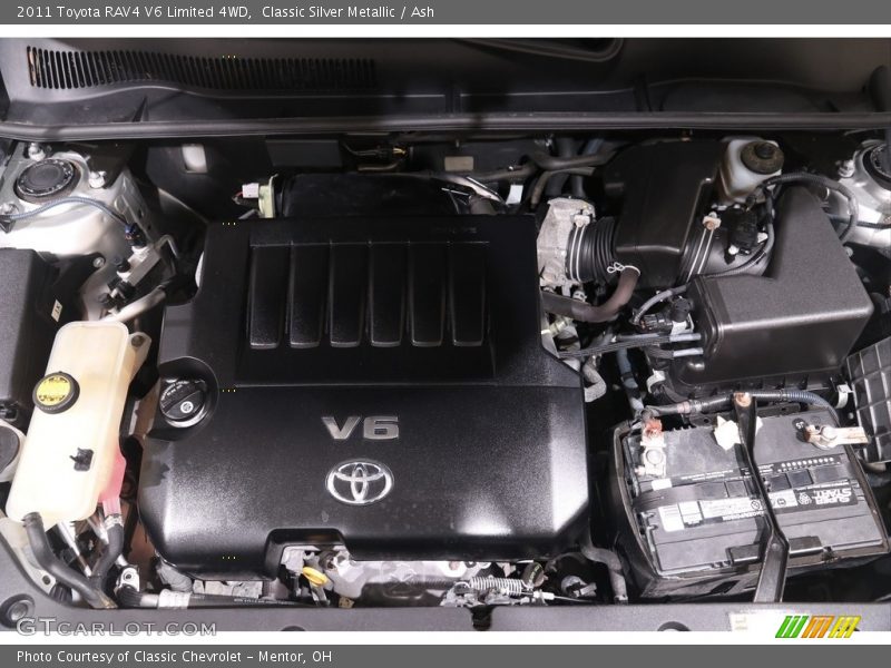 Classic Silver Metallic / Ash 2011 Toyota RAV4 V6 Limited 4WD