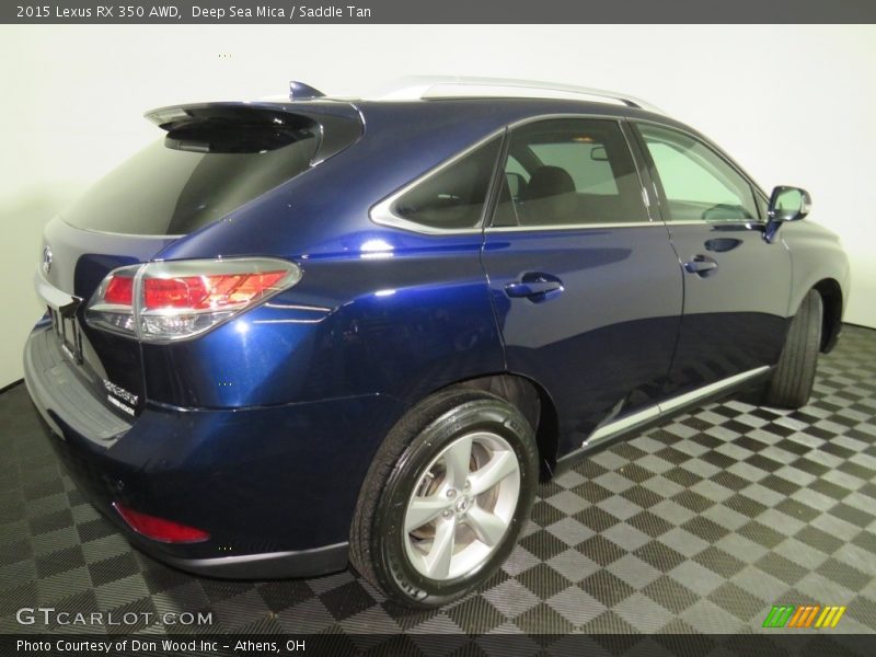 Deep Sea Mica / Saddle Tan 2015 Lexus RX 350 AWD