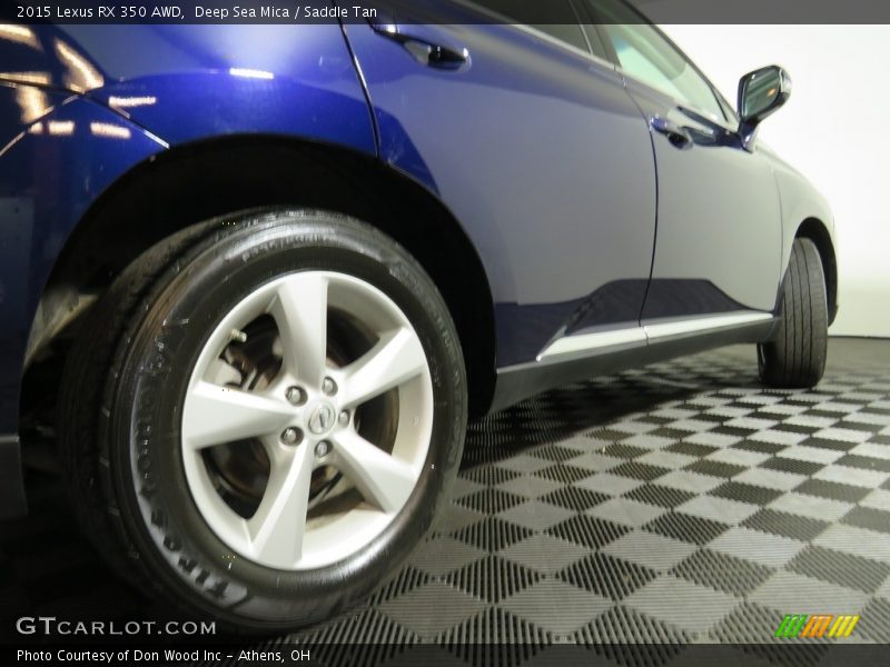 Deep Sea Mica / Saddle Tan 2015 Lexus RX 350 AWD