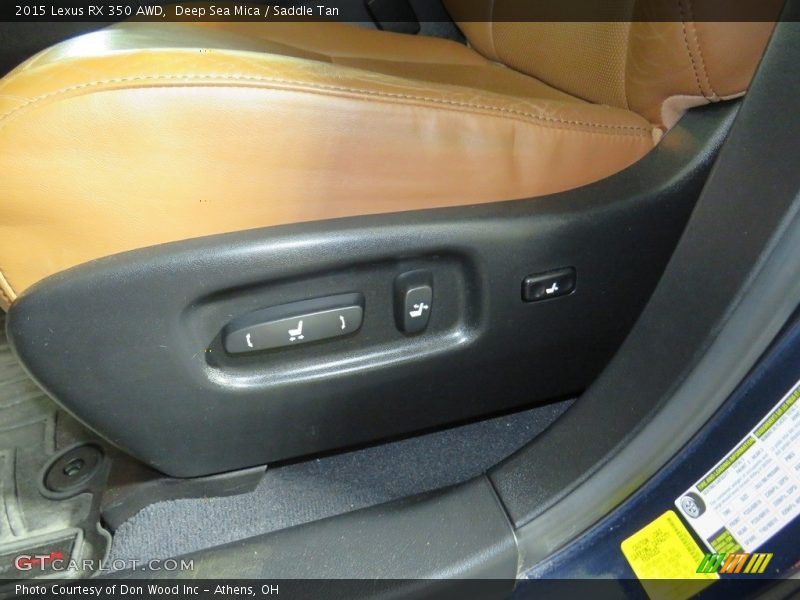Deep Sea Mica / Saddle Tan 2015 Lexus RX 350 AWD