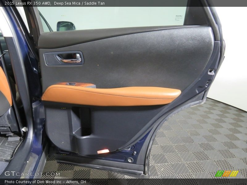 Deep Sea Mica / Saddle Tan 2015 Lexus RX 350 AWD