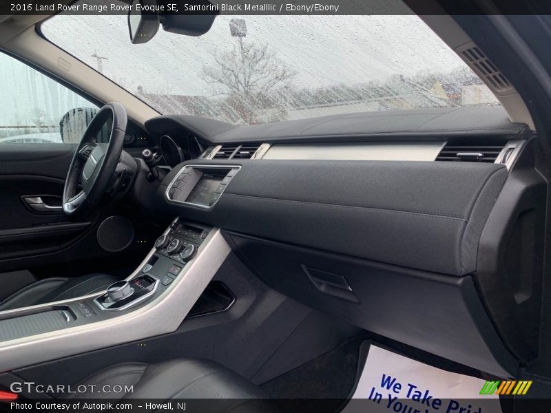 Santorini Black Metalllic / Ebony/Ebony 2016 Land Rover Range Rover Evoque SE