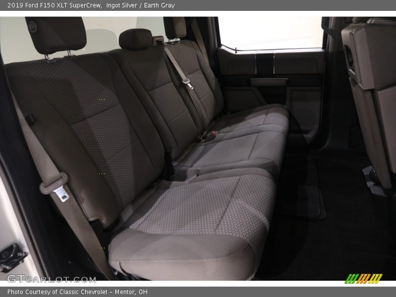Ingot Silver / Earth Gray 2019 Ford F150 XLT SuperCrew