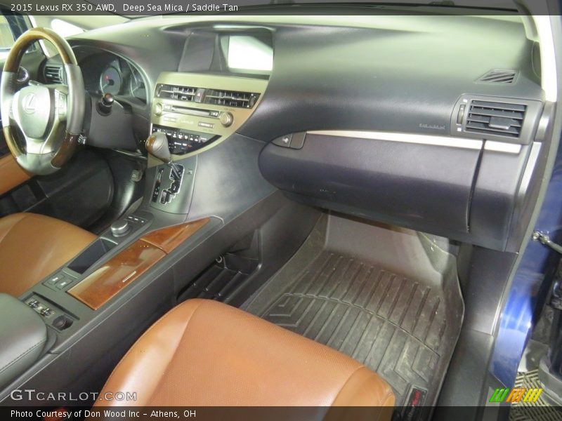 Deep Sea Mica / Saddle Tan 2015 Lexus RX 350 AWD